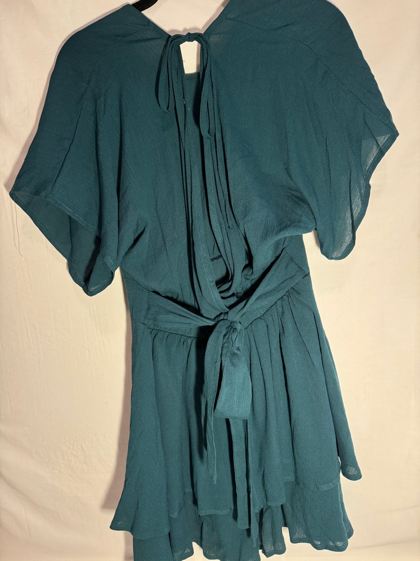 Tiered Jade Romper