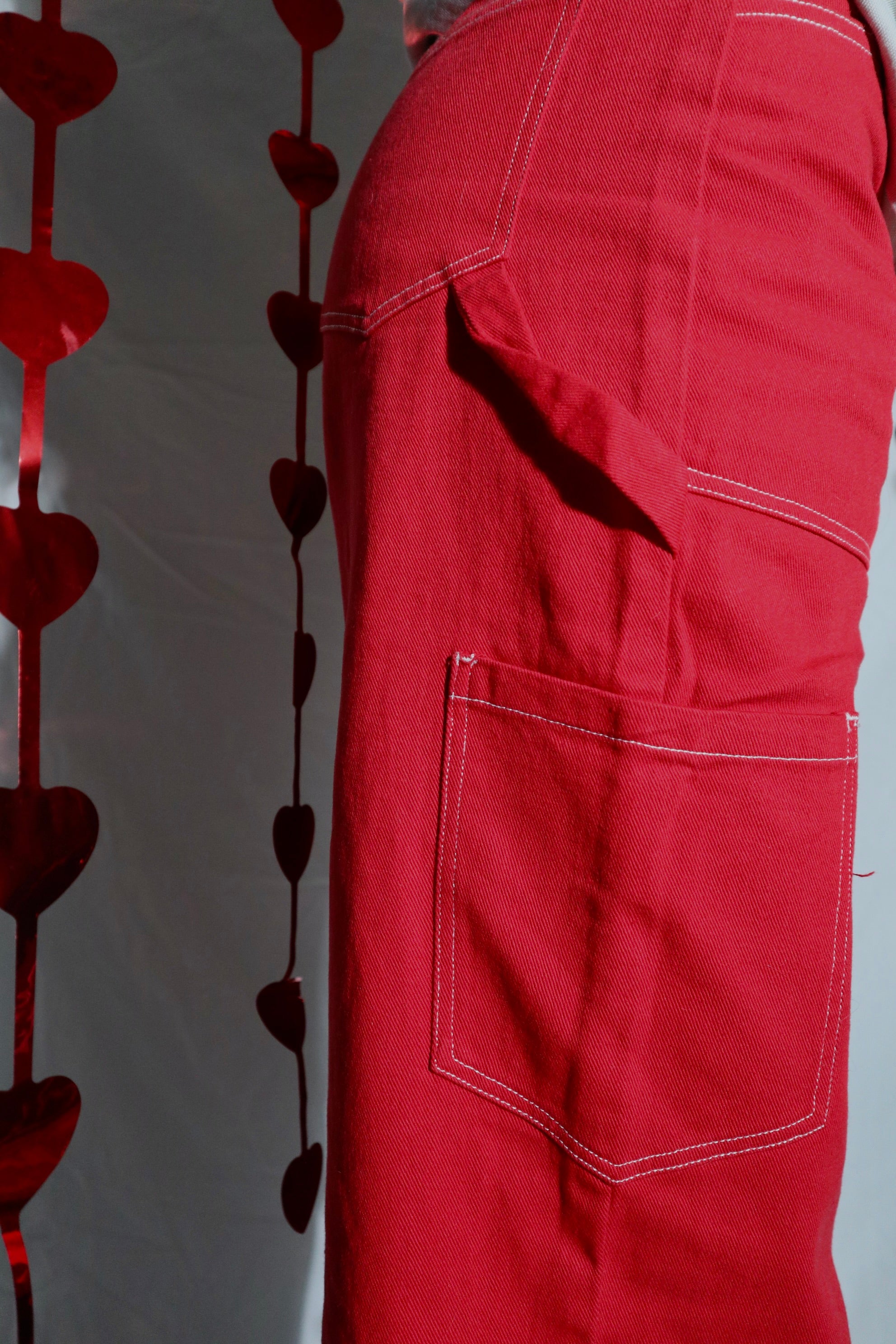 Rosie Red Cargo Pants