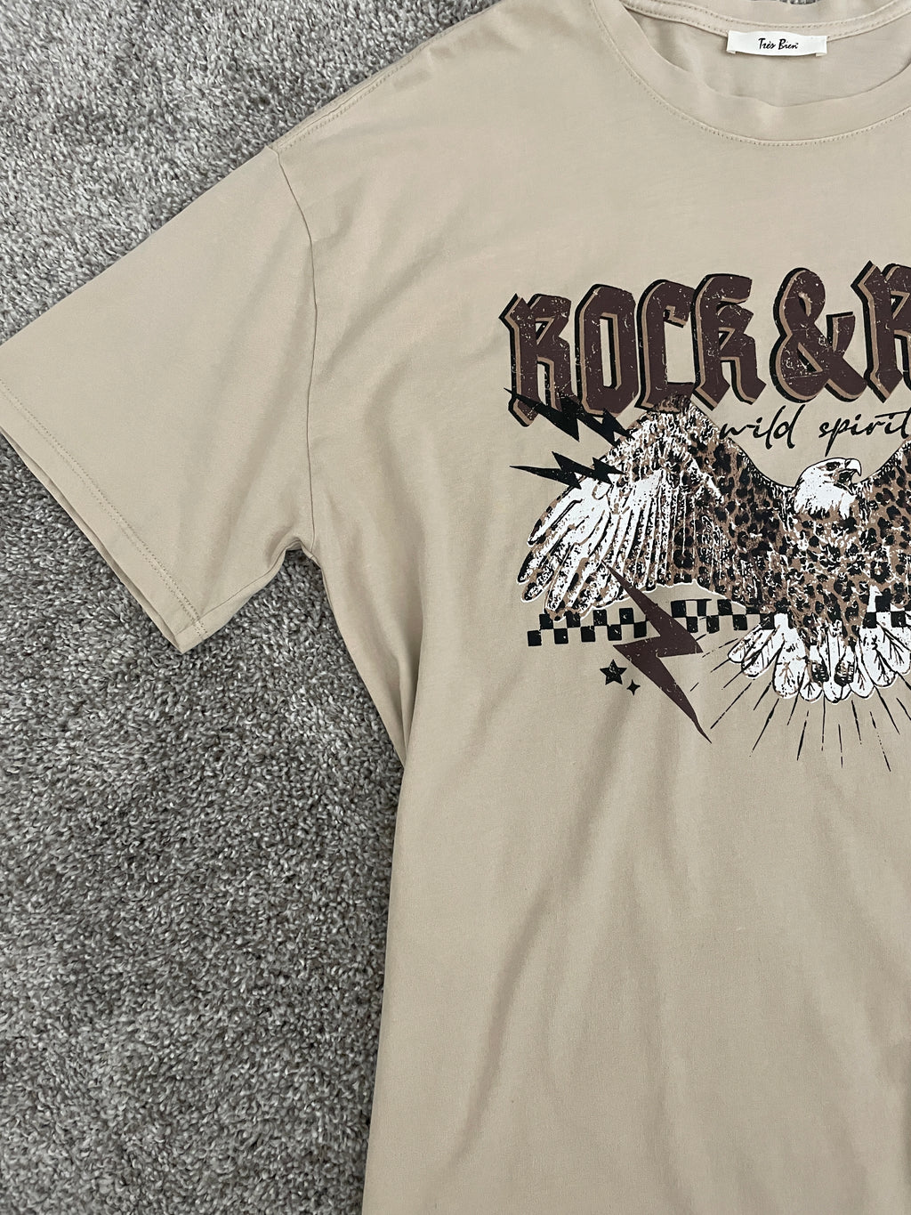 Rock & Roll Oversized Graphic
