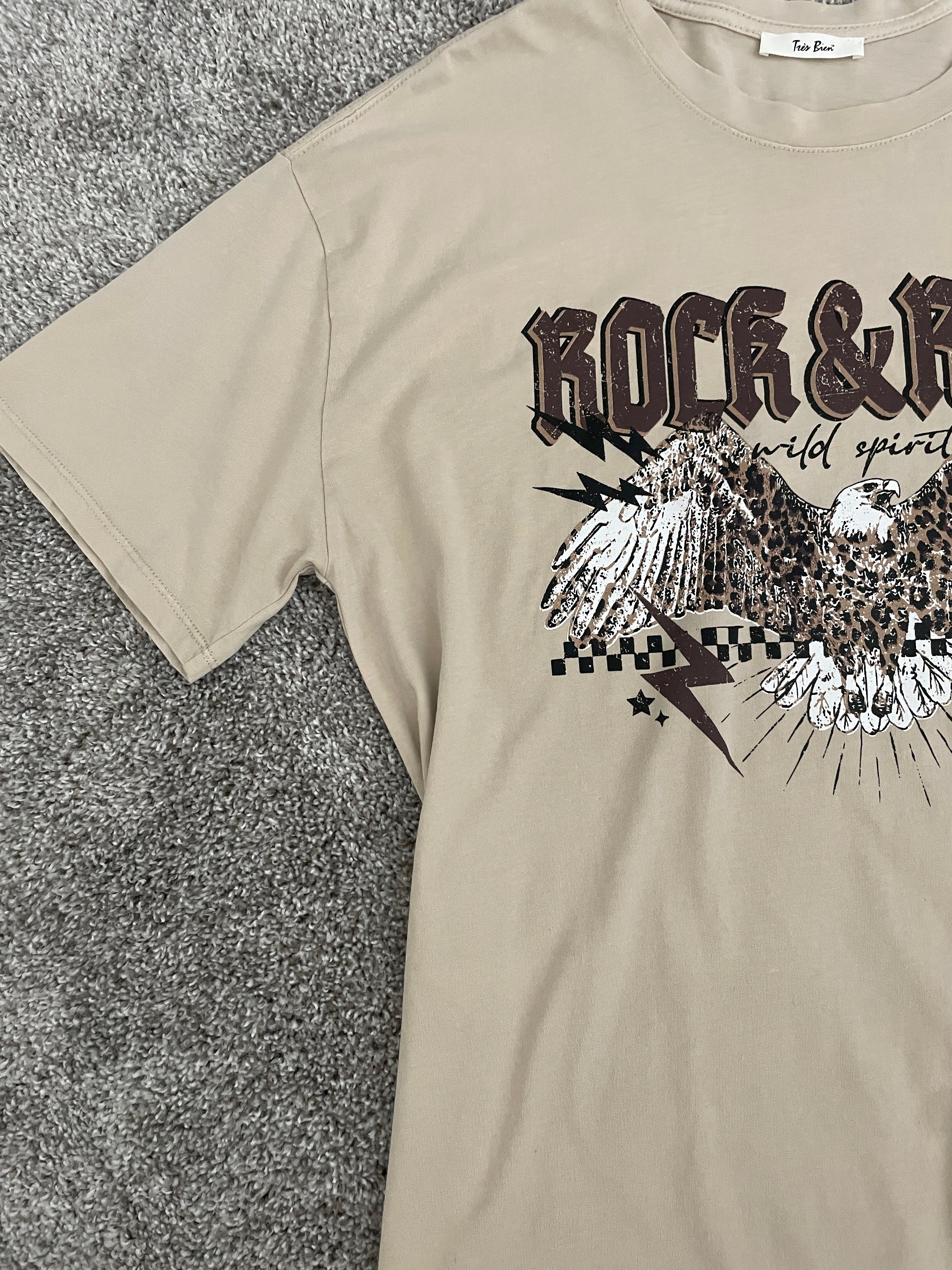 Rock & Roll Oversized Graphic