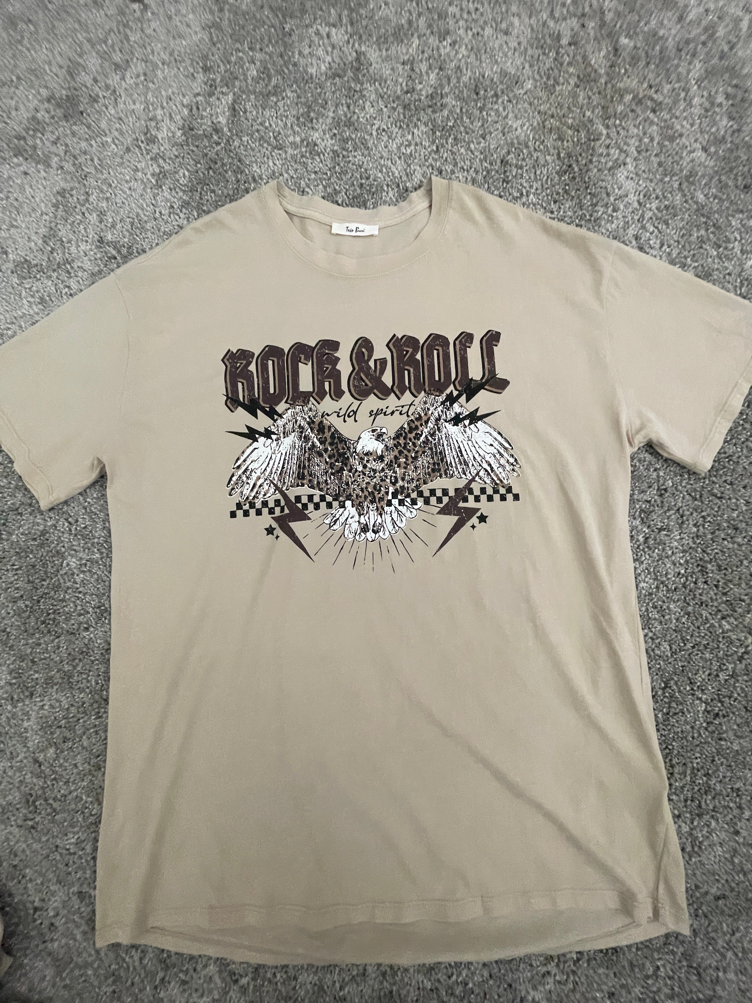 Rock & Roll Oversized Graphic